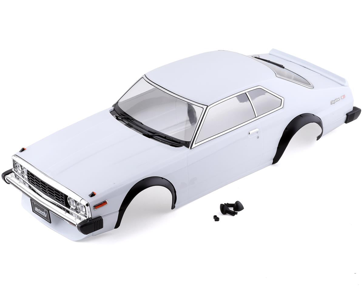 KILLERBODY 48701 1977 Skyline 2000 GT-ES Painted 1/10 Touring Car Body (White)