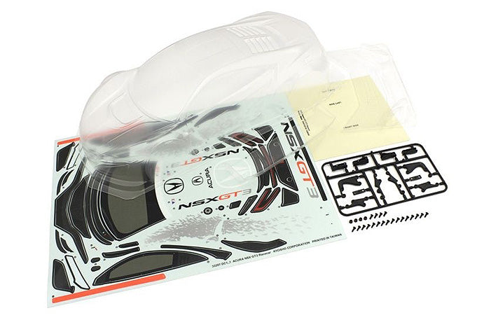 KYOSHO 39213B Acura NSX Clear Body Set for Fazer Mk2 / FW 06 (200mm)