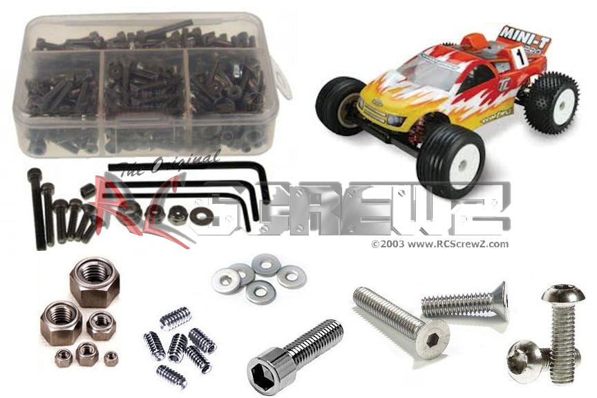 RC SCREWZ RCZLOS017 LOSI MINI-T/PRO STAINLESS STEEL SCREW KIT