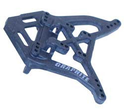 LOSI LOSA9814 Rear Shock Tower Graphite XXX BK2 *DISC*
