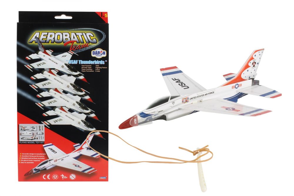 DARON LY66005 THUNDERBIRDS F-16 GLIDER