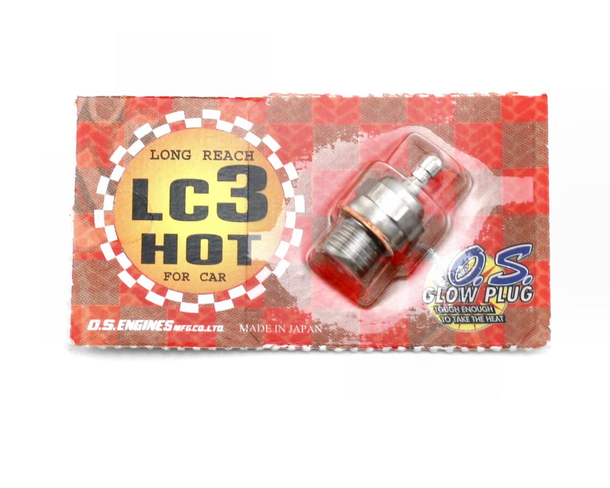 OS ENGINE LC3 Long Reach T-Maxx Standard Glow Plug "Hot"