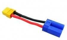 COMMON SENSE RC XT60F2EC5M XT60 Female to EC5 Male Conversion Adapter