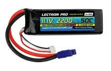 COMMON SENSE RC 3S2200-50-EC3 Lectron Pro™ 11.1V 2200mAh 50C Lipo Battery with EC3 Connector