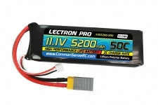 COMMON SENSE RC 3S5200-50X Lectron Pro 11.1V 5200mAh 50C Lipo Battery with XT60 Connector + CSRC adapter for XT60 batteries to