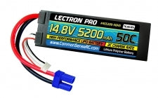 COMMON SENSE RC 4S5200-50H5 14.8V 5200mAh 50C Lipo Battery Hard Case with EC5 Connector