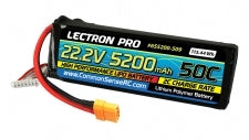 COMMON SENSE RC 6S5200-509 Lectron Pro 22.2V 5200Mah 50C Lipo Battery with XT90 Connector