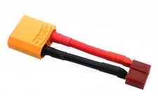 COMMON SENSE RC DEANSF2XT90M Deans-type Female to XT90 Male Conversion Adapter