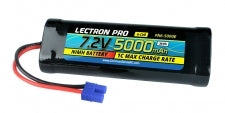 COMMON SENSE RC N6-5000E Lectron Pro NiMH 7.2V (6-cell) 5000mAh Flat Pack with EC3 Connector