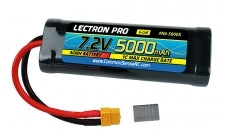 COMMON SENSE RC N6-5000X Lectron Pro NiMH 7.2V (6-cell) 5000mAh Flat Pack with XT60 Connector + CSRC adapter