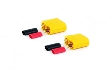 COMMON SENSE RC XT90-MM-1P XT90 Connectors - 2-Pack of Male