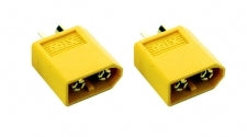 COMMON SENSE RC XT60-MM-1P XT60 Male Connectors 2 Pack
