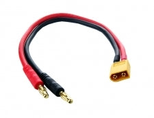 COMMON SENSE RC BP2XT60M XT60 Charging Adapter with Banana Plugs