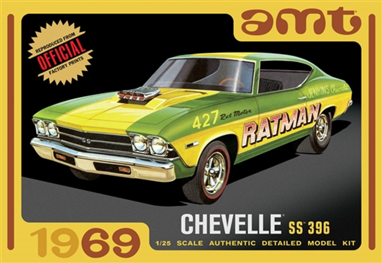 AMT 1138/12 1/25 Chevy Chevelle SS 396 Ratman