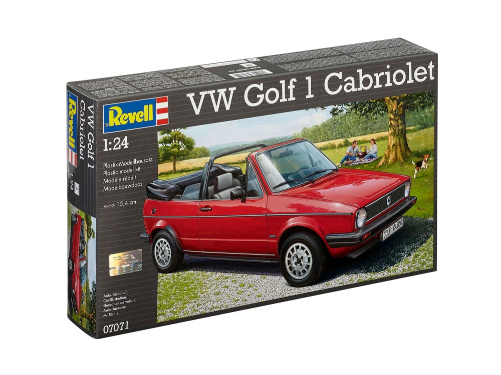REVELL 07071 1/24 VW Golf 1 Cabriolet