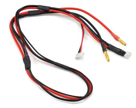 PROTEK PTK-5319 Receiver Balance Charge Lead (2S to 4mm Banana w/4S Adapter)