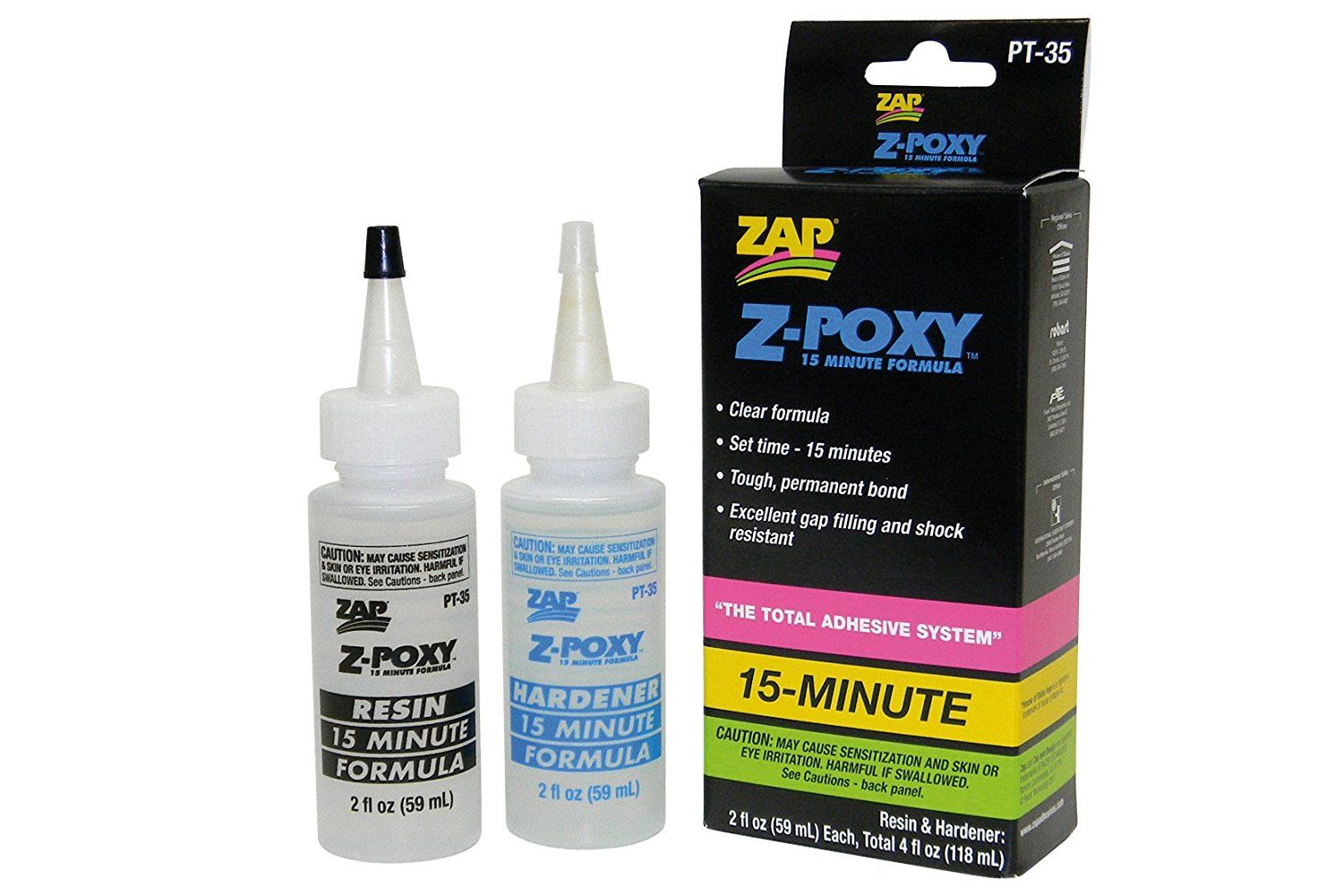 ZAP PT-35 Z-Poxy 15 Minute Epoxy