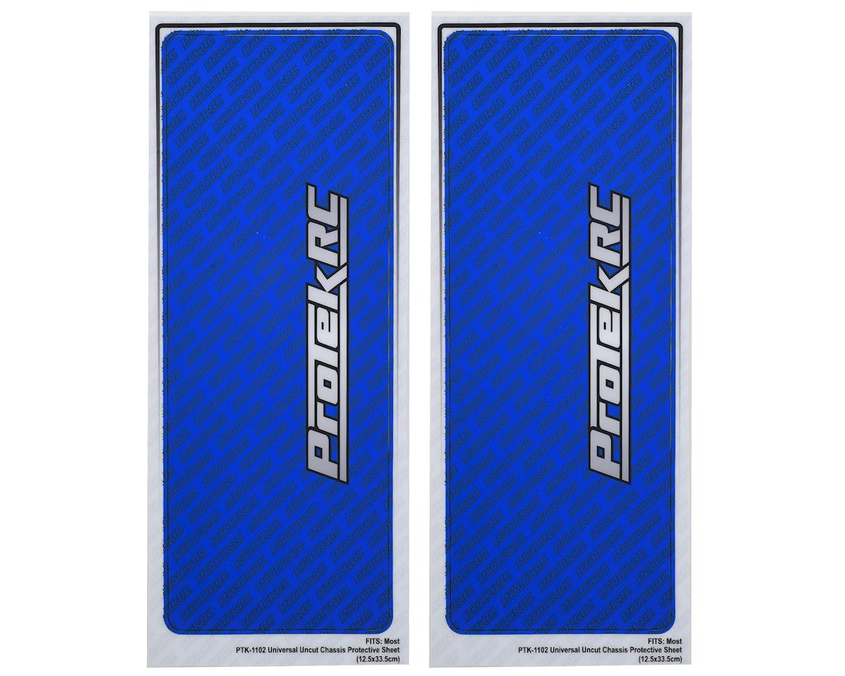PROTEK PTK-1102-BLU Universal Chassis Protective Sheet Blue (2) 12.5x33.5cm