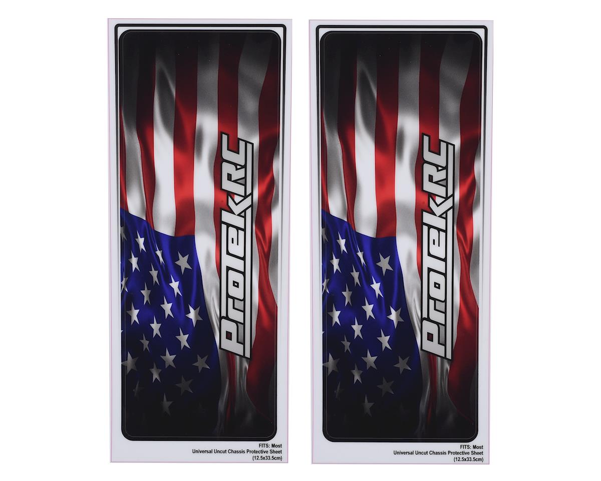 PROTEK PTK-1102-USA Universal Chassis Protective Sheet USA (2) 12.5x33.5 cm