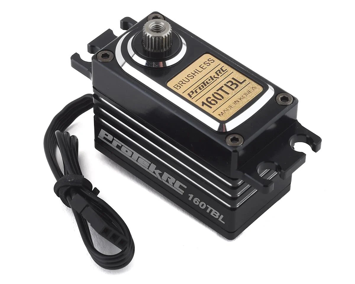PROTEK PTK-160TBL 160TBL "Black Label" Low Profile High Torque Brushless Servo<br> (High Voltage/Metal Case)