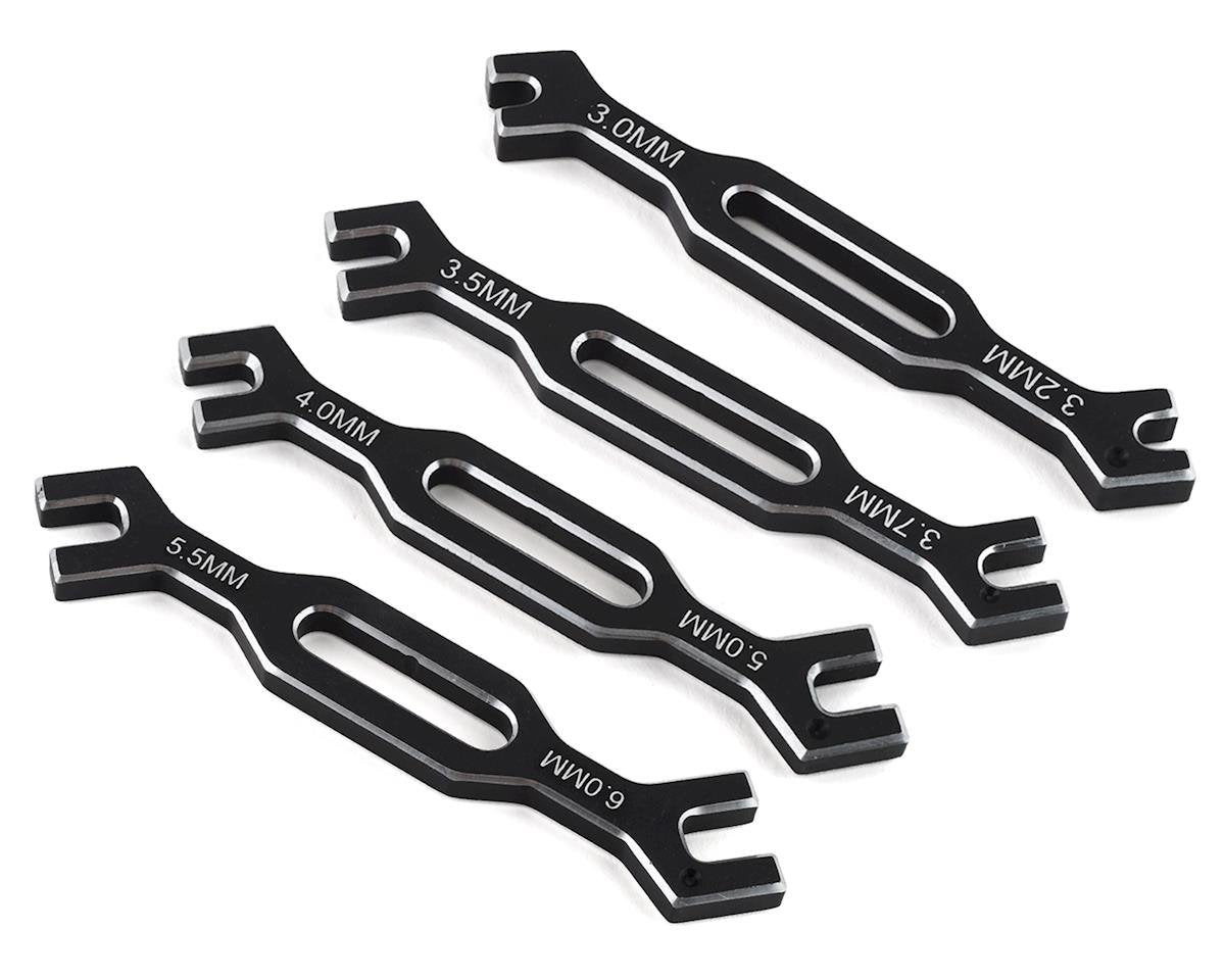 PROTEK PTK-2034 Aluminum Turnbuckle Wrench Set (3, 3.2, 3.5, 3.7, 4, 5, 5.5 & 6mm)
