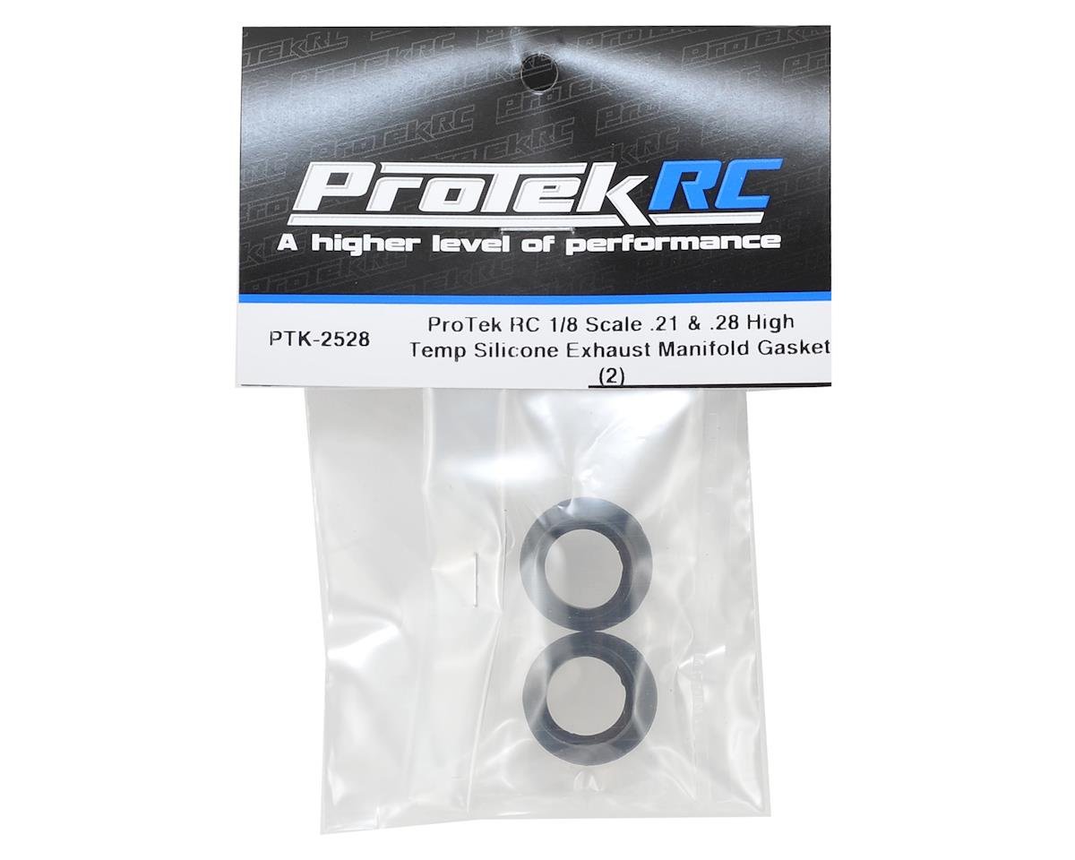 PROTEK PTK-2528 1/8 Scale Silicone Exhaust Manifold Gasket Black (2 High Temp