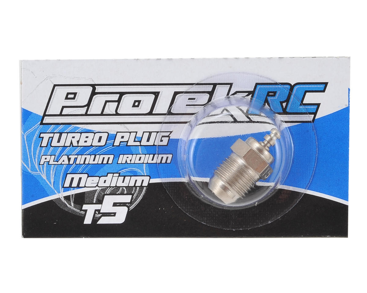 PROTEK PTK-2552 T5 Medium Turbo Glow Plug .12 and .21 Engines