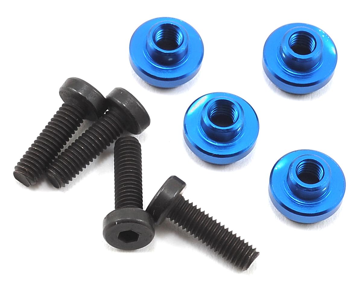 PROTEK PTK-3041 Aluminum Servo Mount Grommet (Blue) (4)