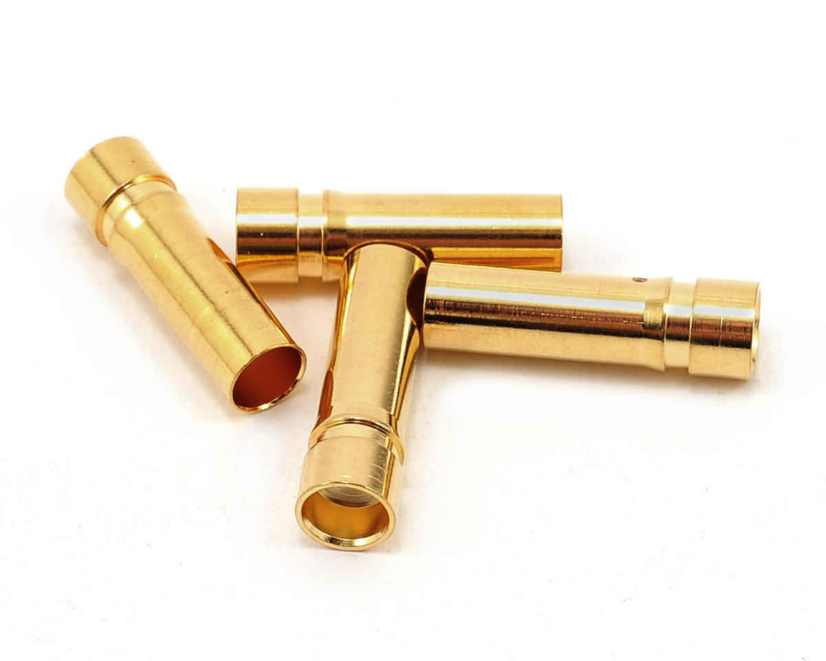 PROTEK PTK-5023 5.0mm Super Bullet Solid Gold Connectors 4 Female