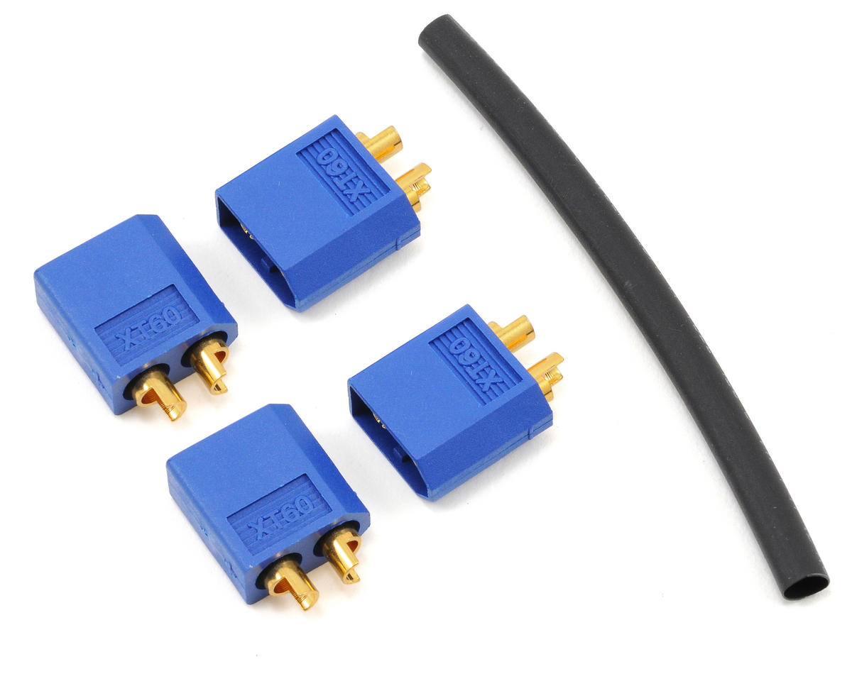 PROTEK PTK-5029 3.5mm "TruCurrent" XT60 Polarized Device Connectors (4 Male)