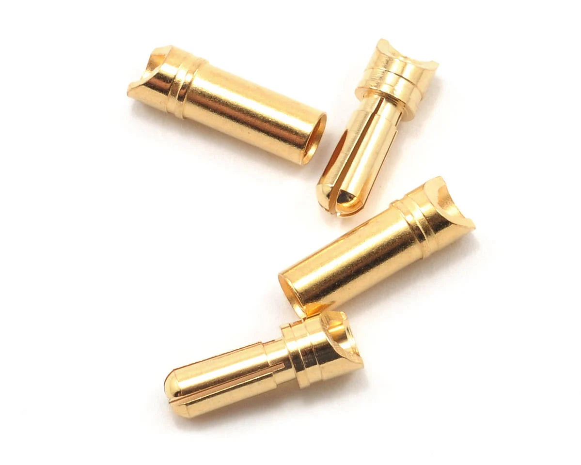 PROTEK PTK-5031 3.5mm "Super Bullet" Gold Connectors (2 Male/2 Female)