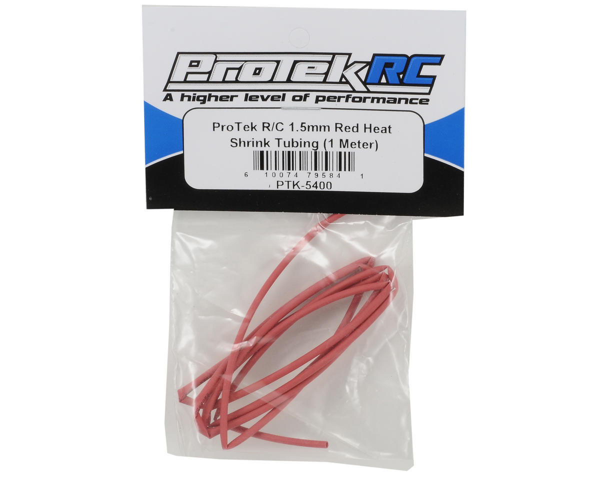 PROTEK PTK-5400 1.5mm Red Heat Shrink Tubing (1 Meter)