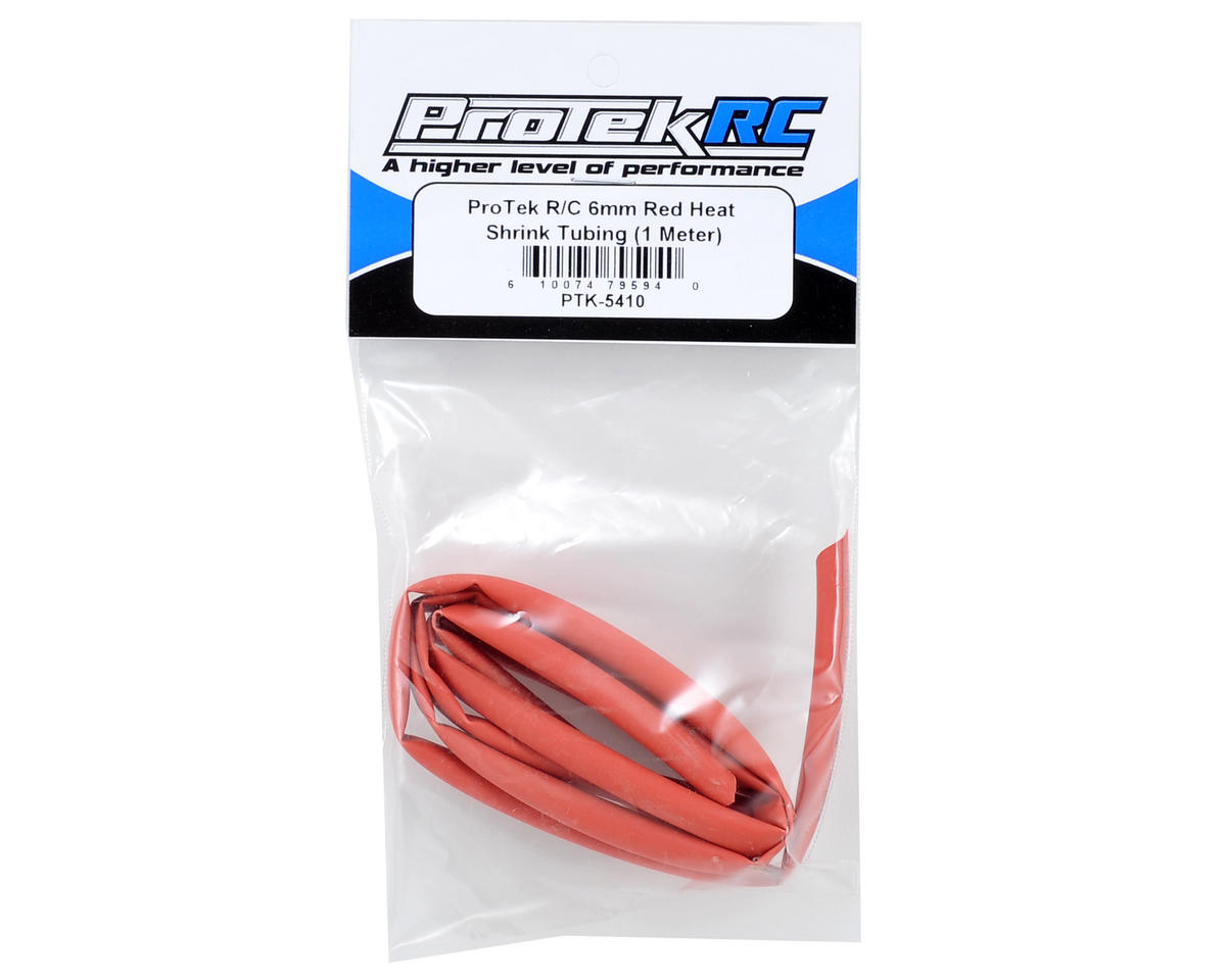 PROTEK PTK-5410 6mm Red Heat Shrink Tubing 1 Meter