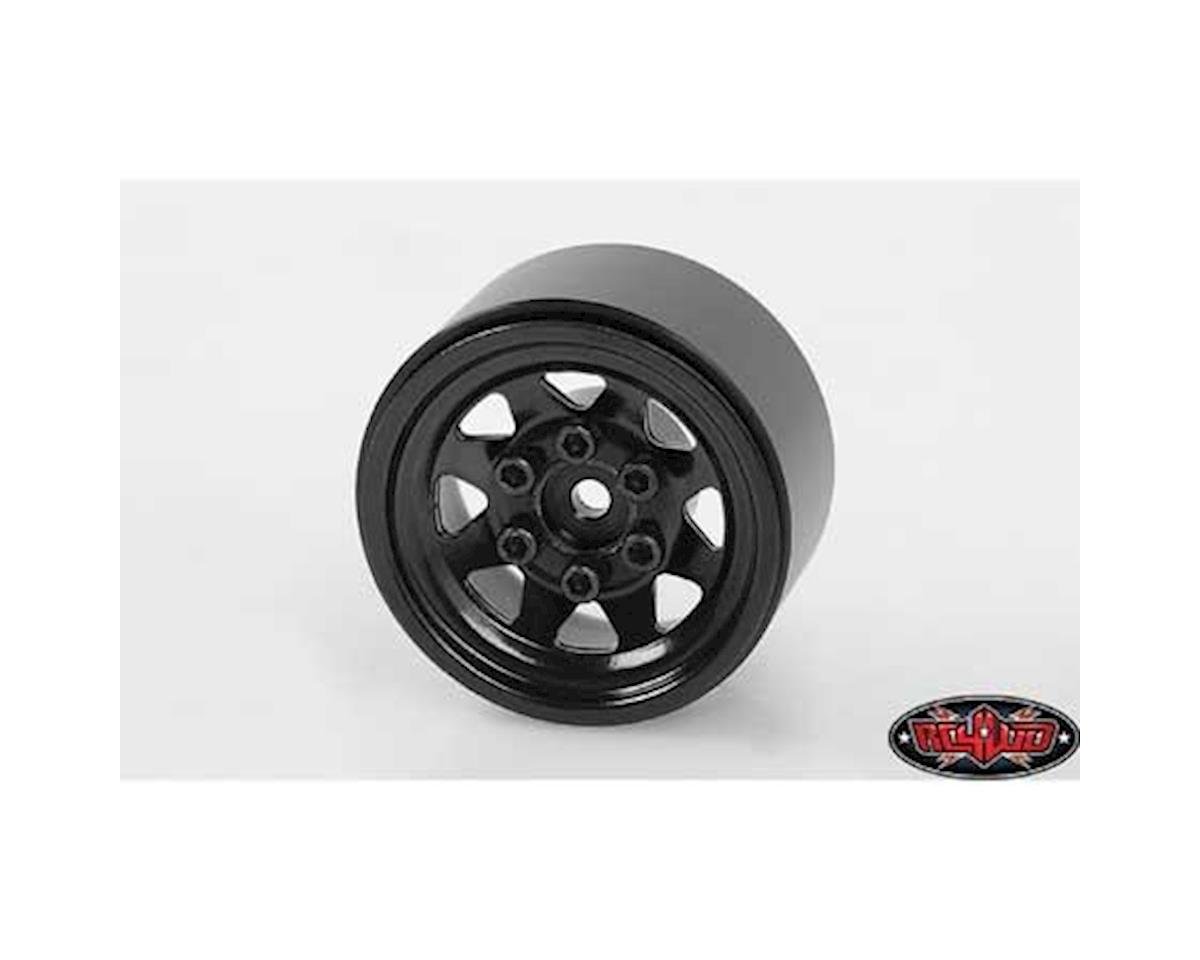 RC4WD Z-W0229 Stamped Steel 1.0" Stock Beadlock Wheels (Black) (4)