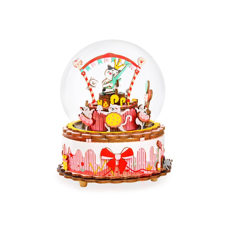 ROBOTIME AM42 DIY Music Box; The Birthday Song