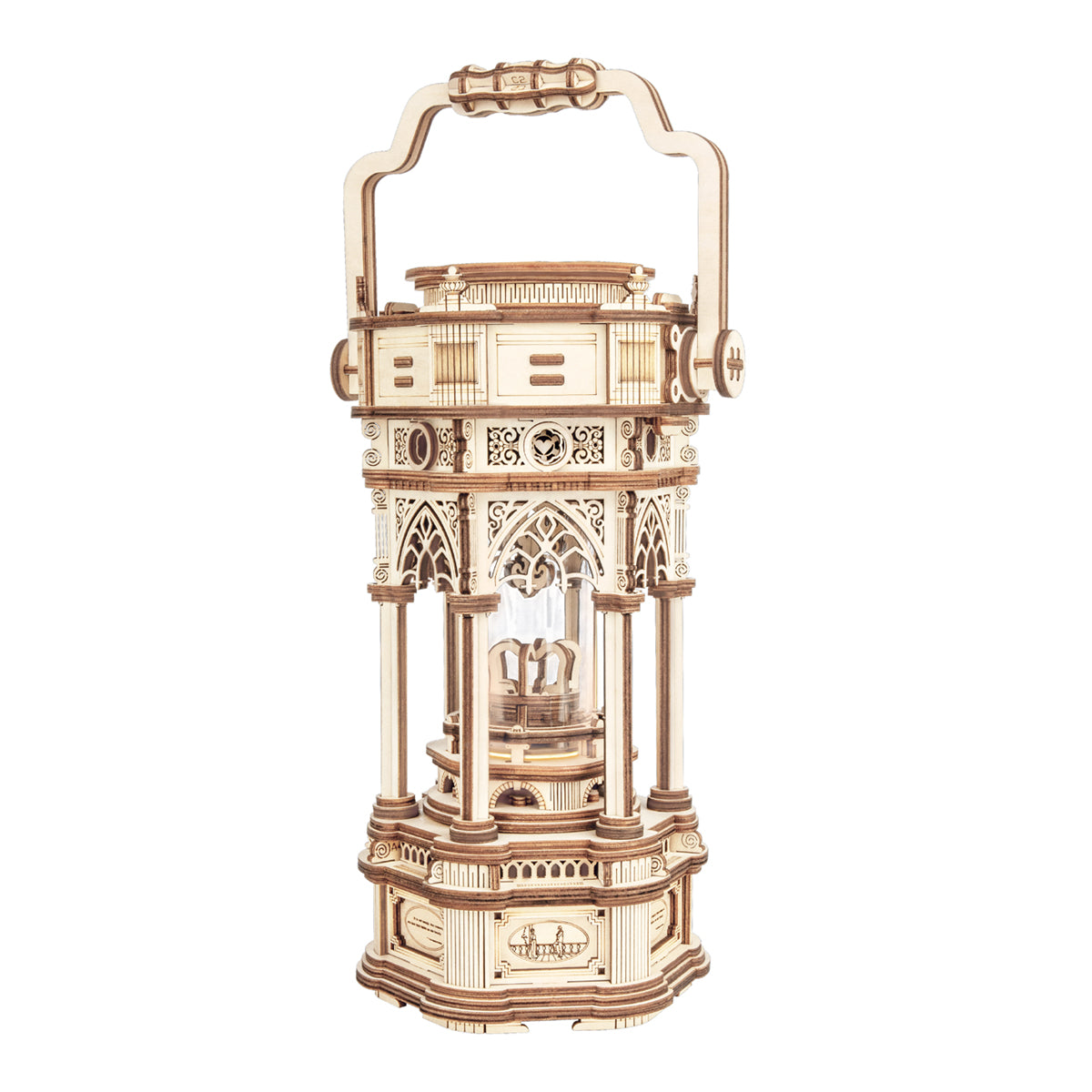 ROBOTIME AMK61 Mechanical Music Box; Victorian Lantern