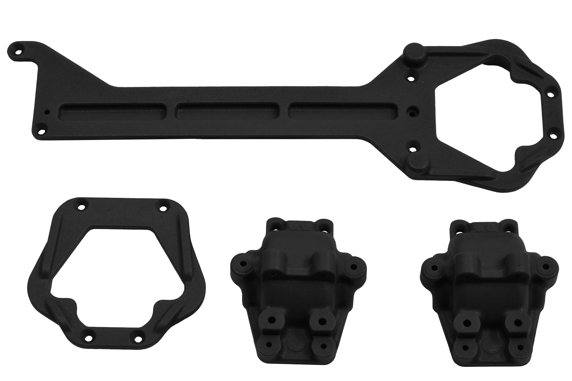 RPM 70792 Front & Rear Upper Chassis & Differential Covers for the LaTrax Teton & Rally