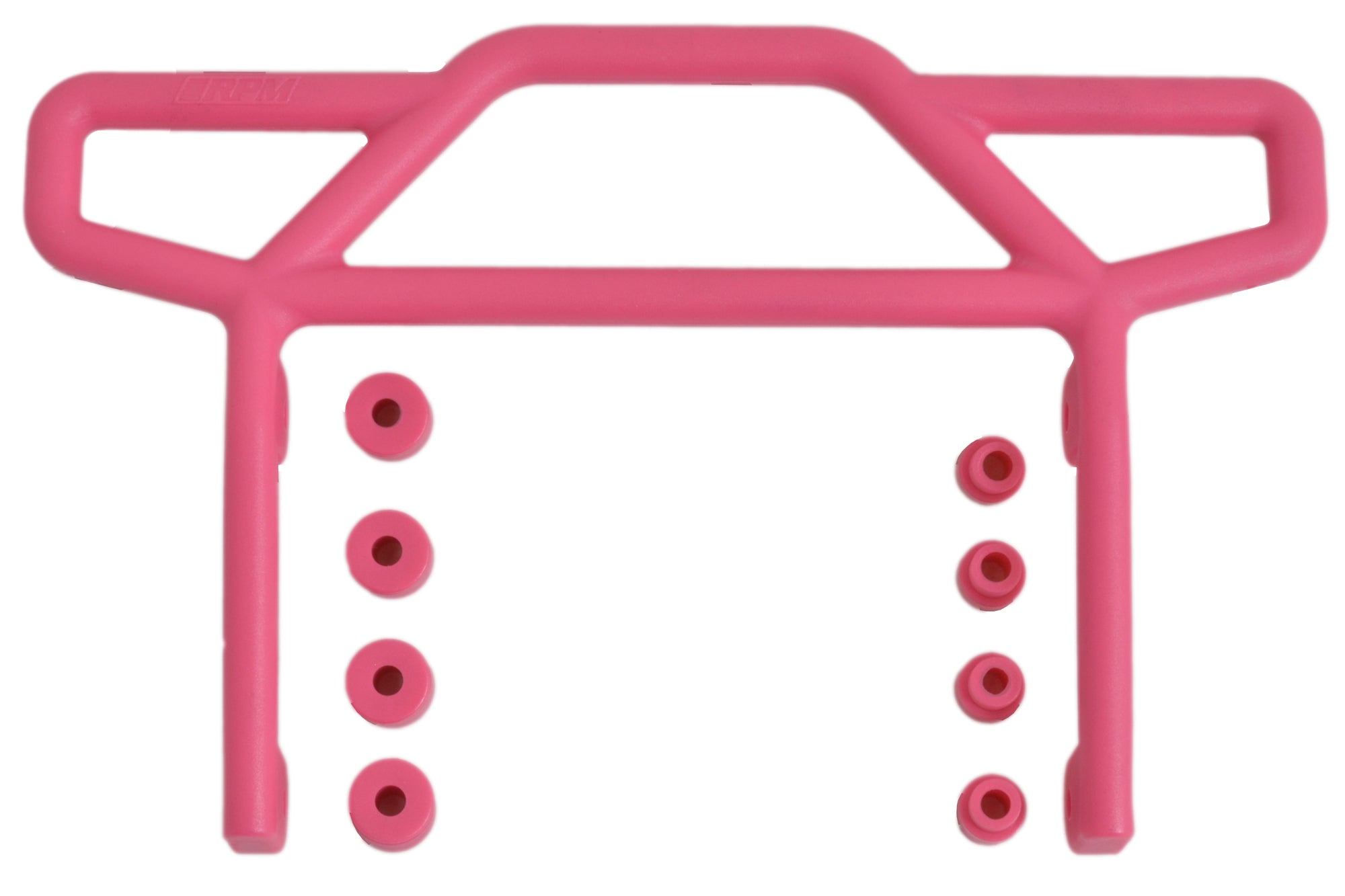 RPM 70817 Rear Bumper, Pink, for Traxxas Electric Rustler
