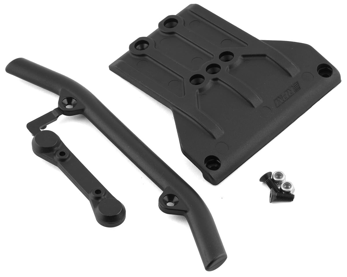 RPM 70982 Traxxas Sledge Front Bumper & Skid Plate (Black)