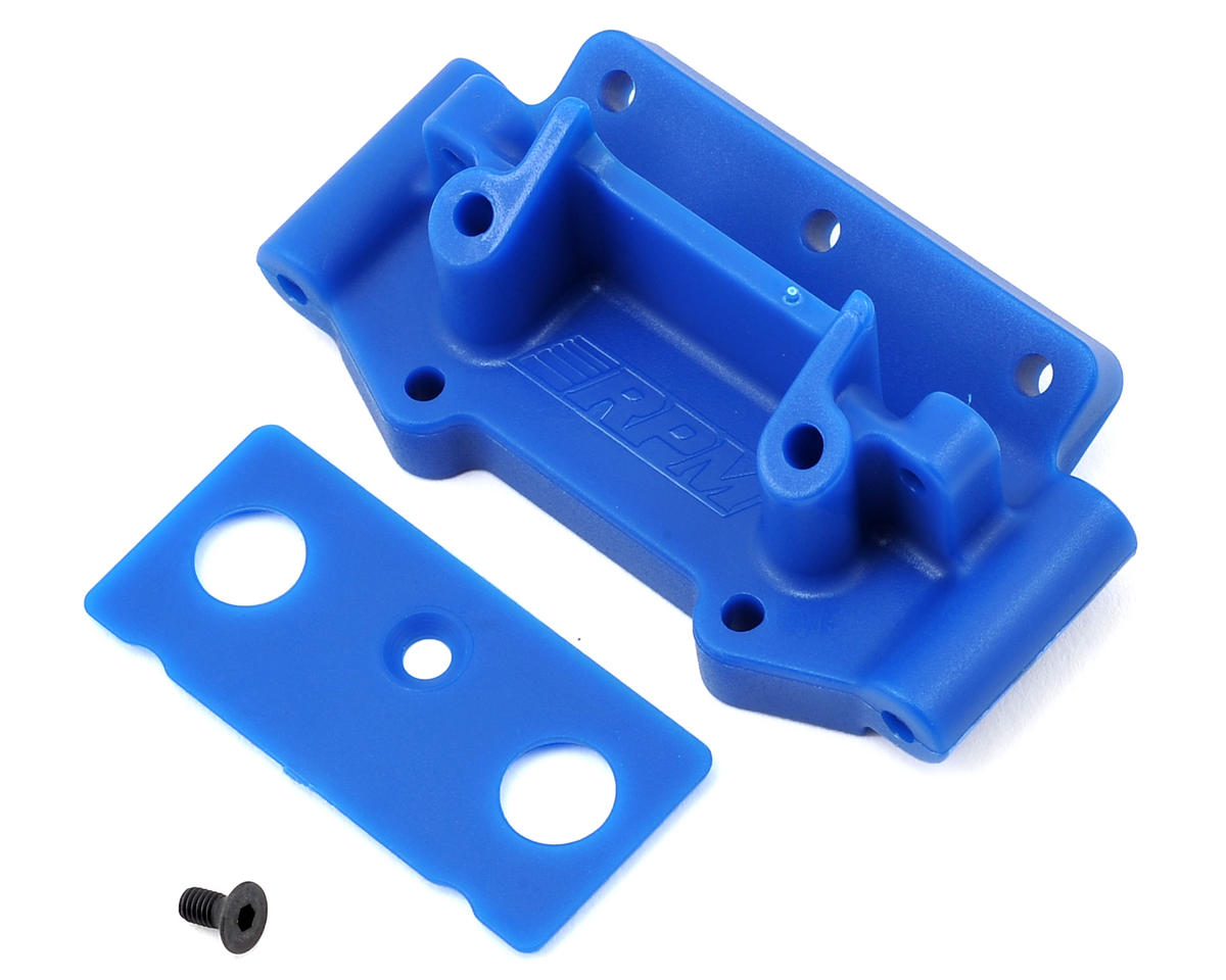 RPM 73755 Front Bulkhead Blue Traxxas 2WD 1/10