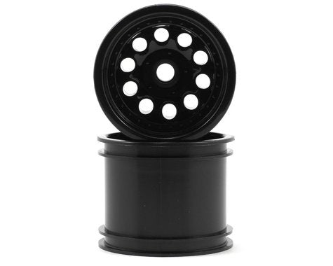 RPM 82042 Front Revolver 2.2 Truck Wheel Black Associated Kyosho