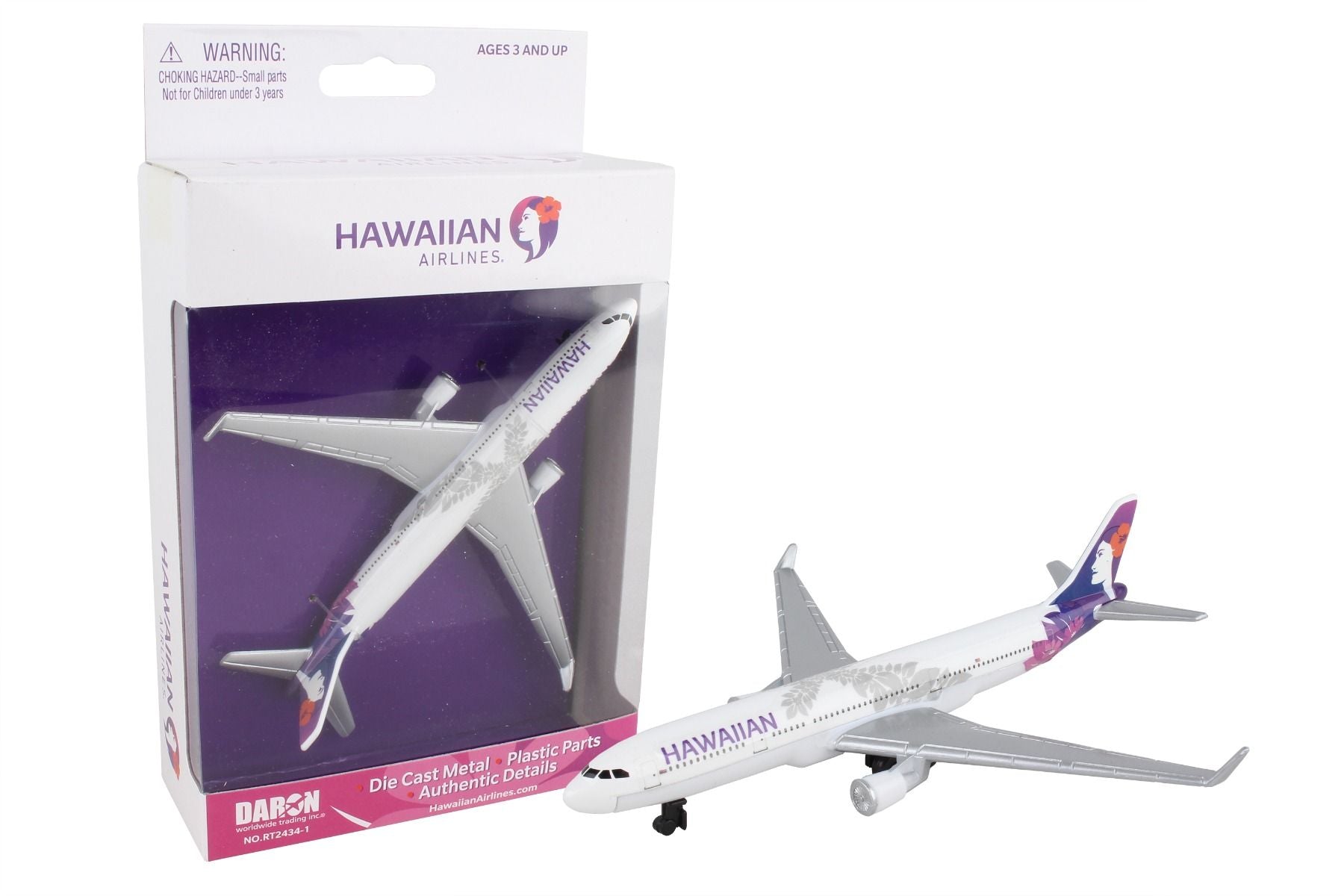 DARON RT2434-1 HAWAIIAN AIRLINES SINGLE PLANE