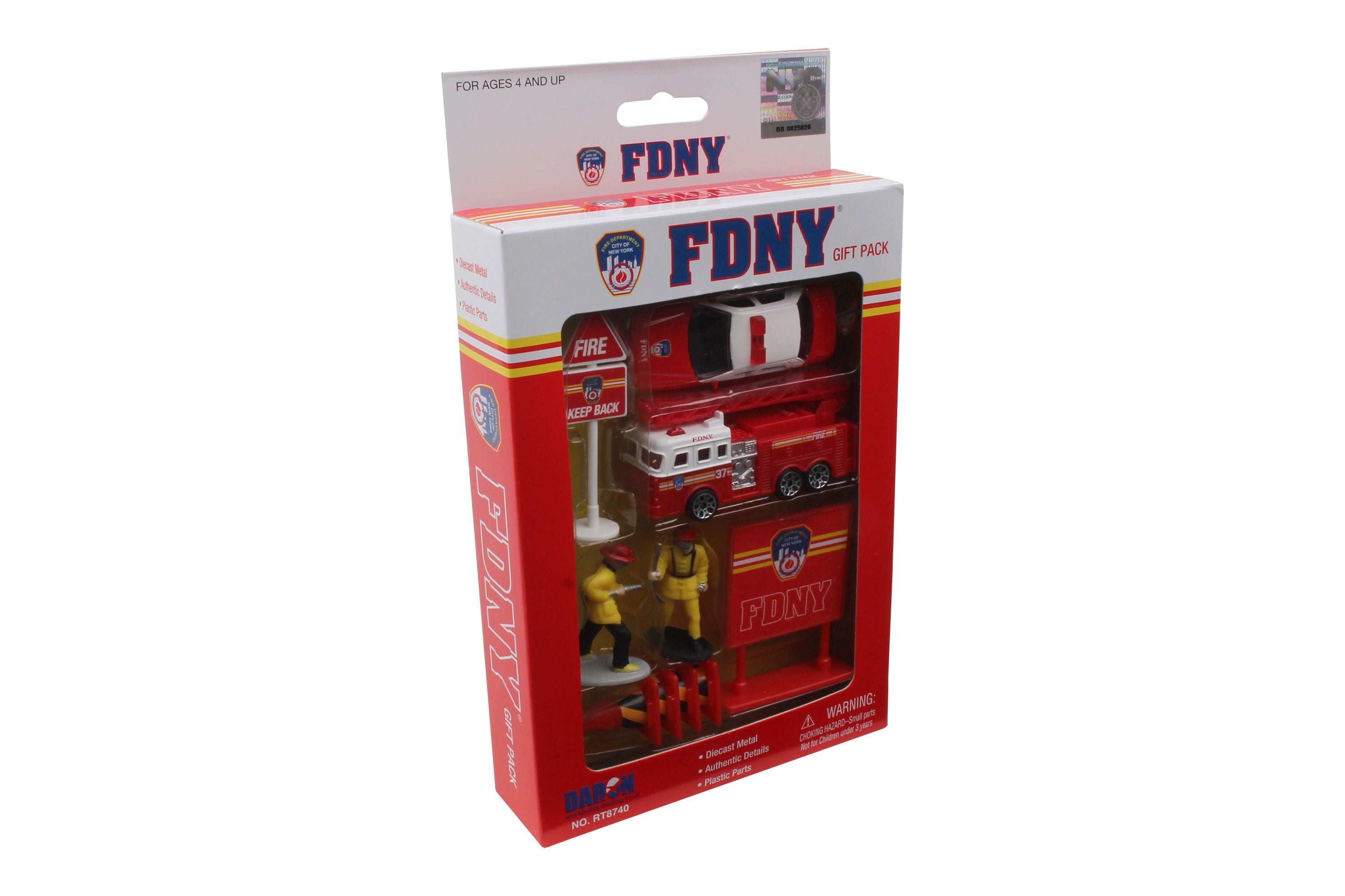 DARON RT8740 FDNY 10 PIECE GIFT PACK