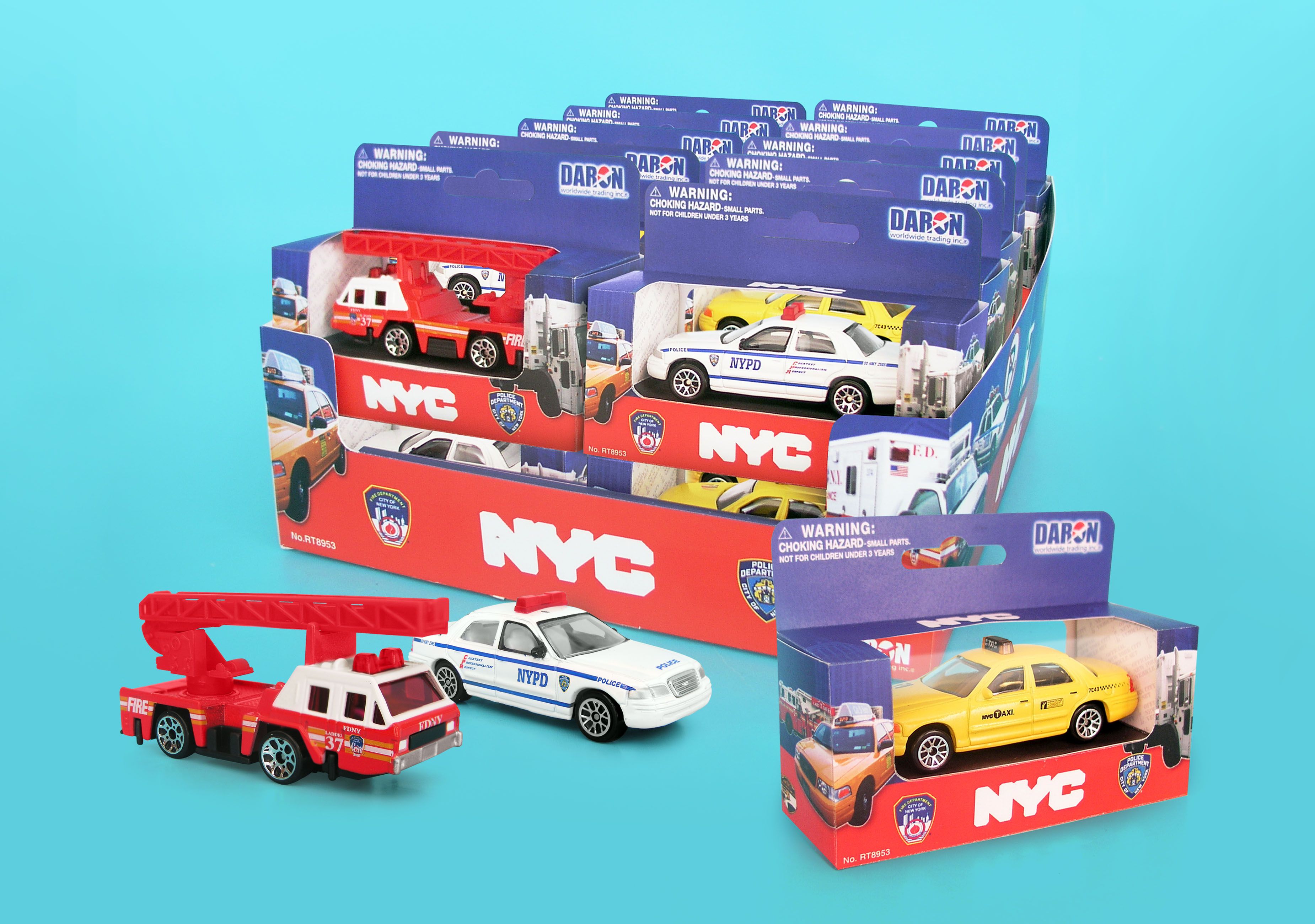 DARON RT8953 NYC  SINGLE DIECAST