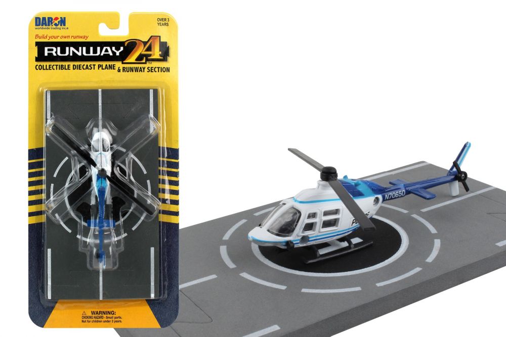 DARON RW055 RUNWAY24 POLICE BELL 206 JETRANGER