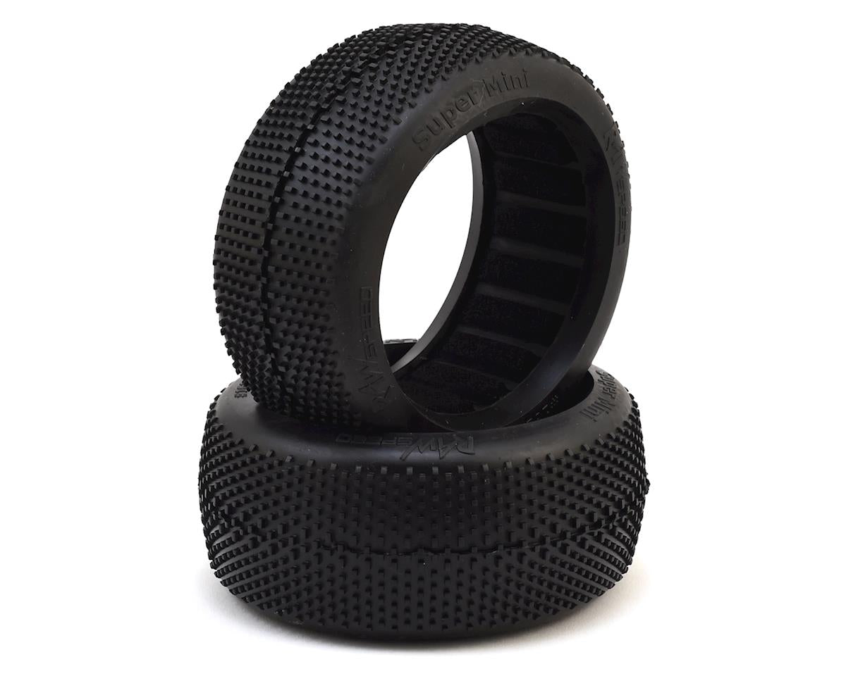 RAW SPEED 161202SB SuperMini 1/8 Off-Road Buggy Tires (2) (Soft)