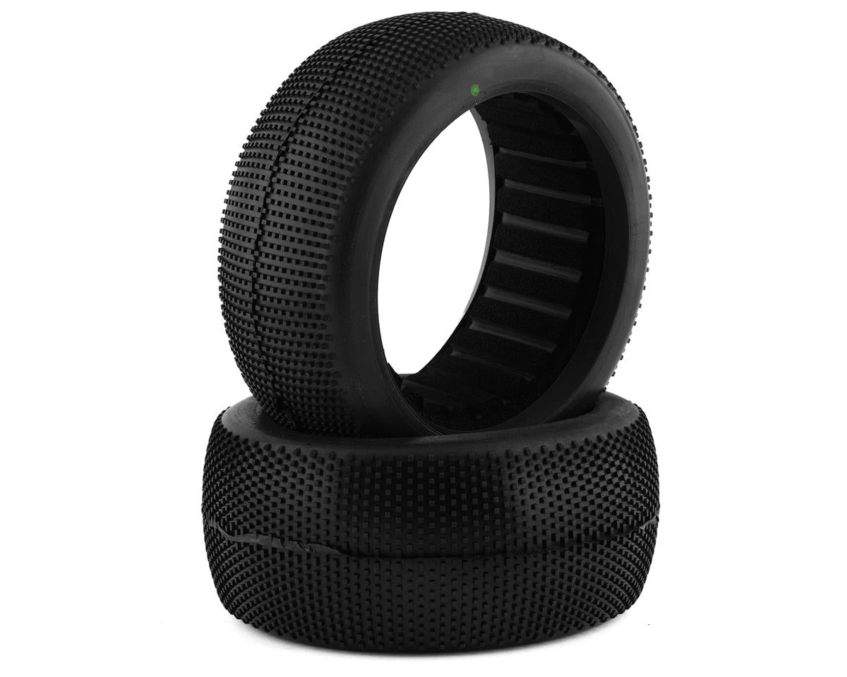 RAW SPEED 180209SSLB SuperMini 1/8 Off-Road Truggy Tires (2) (Super Soft - Long Wear)