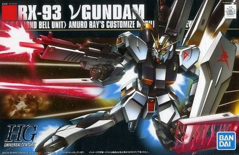 BANDAI 5057953 #86 RX-93 Nu Gundam Char's Counterattack, Bandai HGUC