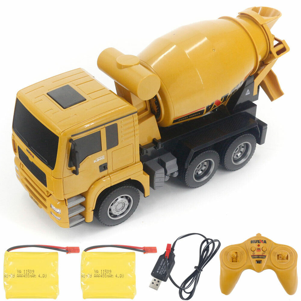 HUINA 1333 1/18 6CH RC Concrete Mixer Engineering Truck