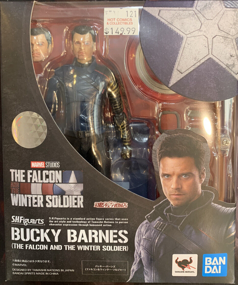 BANDAI 2539340 Bucky Barnes "The Falcon and the Winter Soldier" Figure